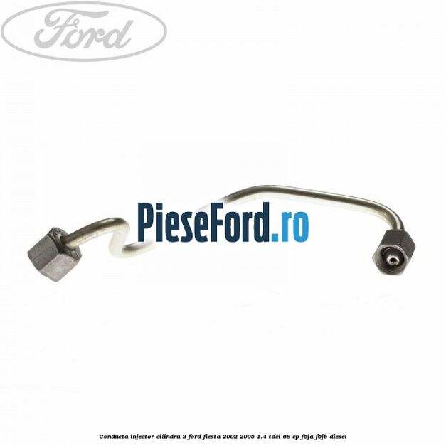 Conducta injector cilindru 3 Ford Fiesta 2002-2005 1.4 TDCi 68 cp F6JA, F6JB diesel