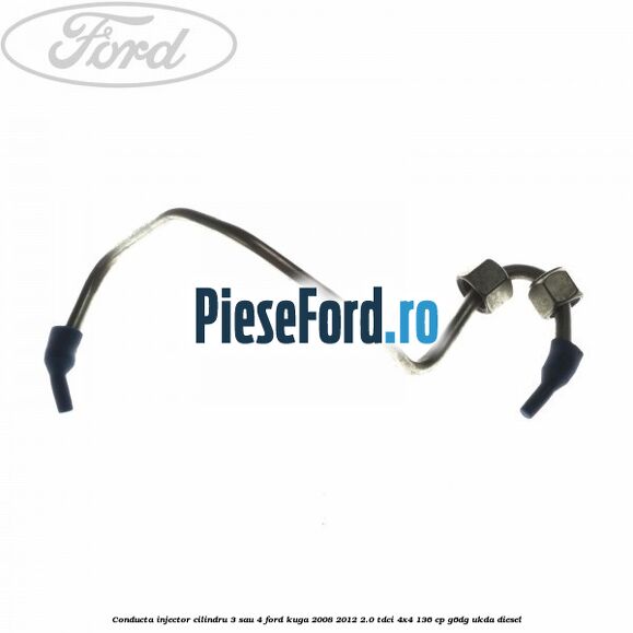 Conducta injector cilindru 3 sau 4 Ford Kuga 2008-2012 2.0 TDCi 4x4 136 cp G6DG, UKDA diesel