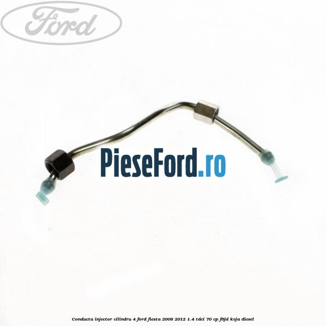 Conducta injector cilindru 4 Ford Fiesta 2008-2012 1.4 TDCi 70 cp F6JD, KVJA diesel
