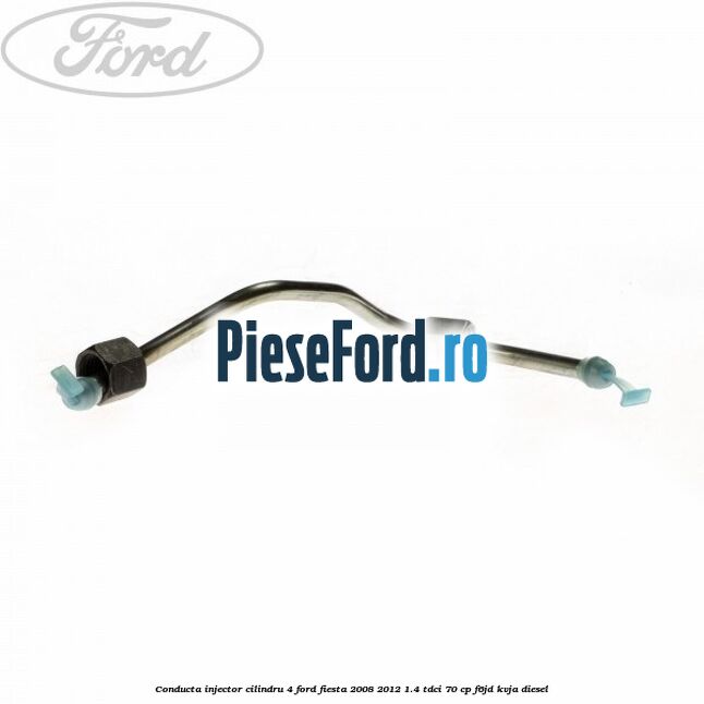 Conducta injector cilindru 4 Ford Fiesta 2008-2012 1.4 TDCi 70 cp F6JD, KVJA diesel