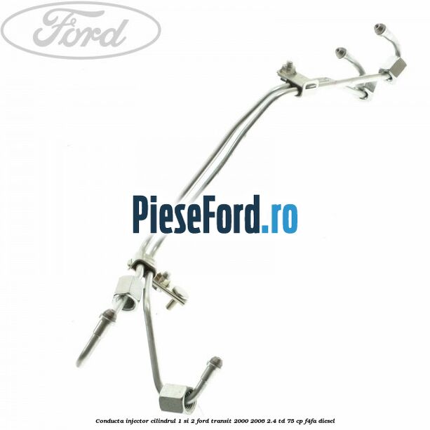 Conducta injector cilindrul 1 si 2 Ford Transit 2000-2006 2.4 TD 75 cp F4FA diesel