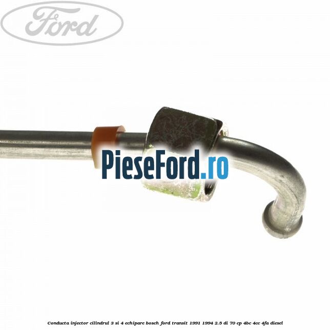 Conducta injector cilindrul 3 si 4 echipare Bosch Ford Transit 1991-1994 2.5 DI 70 cp 4BC, 4CC, 4FA diesel
