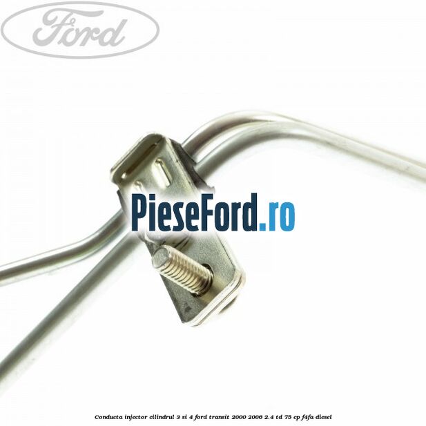 Conducta injector cilindrul 3 si 4 Ford Transit 2000-2006 2.4 TD 75 cp F4FA diesel