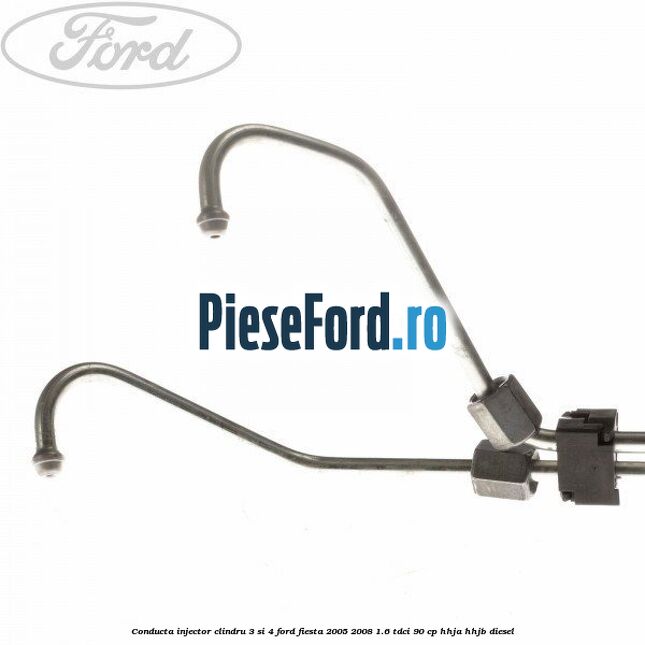 Conducta injector clindru 3 si 4 Ford Fiesta 2005-2008 1.6 TDCi 90 cp HHJA, HHJB diesel