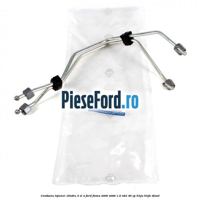 Conducta injector clindru 3 si 4 Ford Fiesta 2005-2008 1.6 TDCi 90 cp HHJA, HHJB diesel