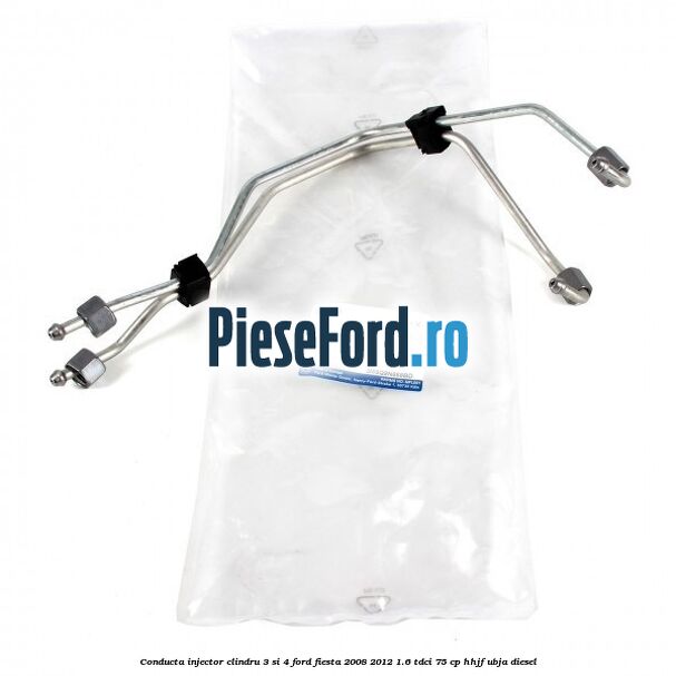 Conducta injector clindru 3 si 4 Ford Fiesta 2008-2012 1.6 TDCi 75 cp HHJF, UBJA diesel