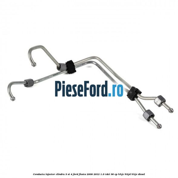 Conducta injector clindru 3 si 4 Ford Fiesta 2008-2012 1.6 TDCi 90 cp HHJC, HHJD, HHJE diesel