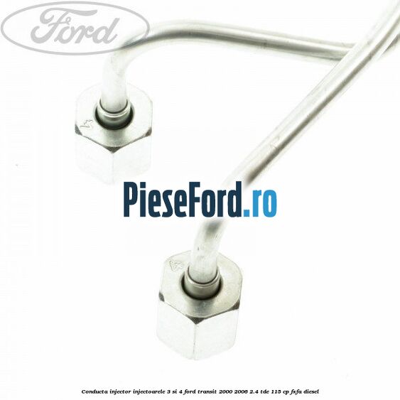 Conducta injector, injectoarele 3 si 4 Ford Transit 2000-2006 2.4 TDE 115 cp FXFA diesel