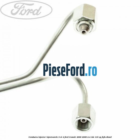 Conducta injector, injectoarele 3 si 4 Ford Transit 2000-2006 2.4 TDE 115 cp FXFA diesel
