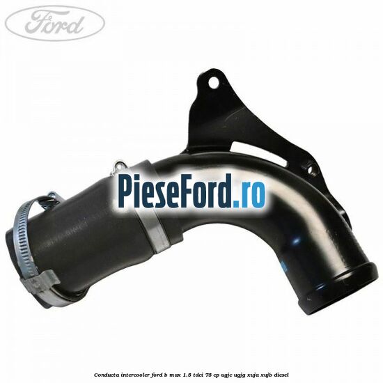 Conducta intercooler Ford B-Max 1.5 TDCi 75 cp UGJC, UGJG, XUJA, XUJB diesel