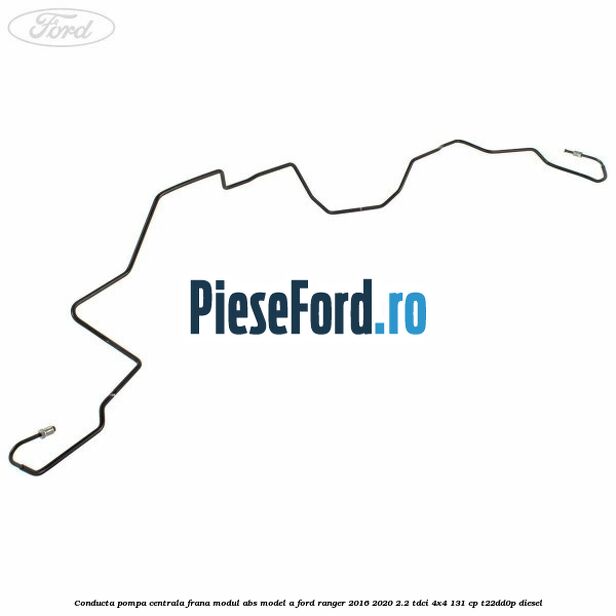 Conducta pompa centrala frana modul ABS model A Ford Ranger 2016-2020 2.2 TDCi 4x4 131 cp Conducta pompa centrala frana modul ABS model A Ford Ranger 2016-2020 2.2 TDCi 4x4 131 cp T22DD0P diesel