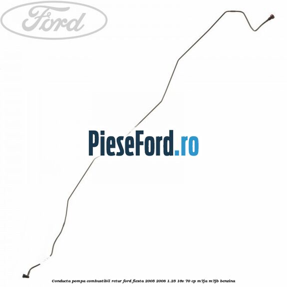 Conducta pompa combustibil retur Ford Fiesta 2005-2008 1.25 16V 70 cp Conducta pompa combustibil retur Ford Fiesta 2005-2008 1.25 16V 70 cp M7JA, M7JB benzina