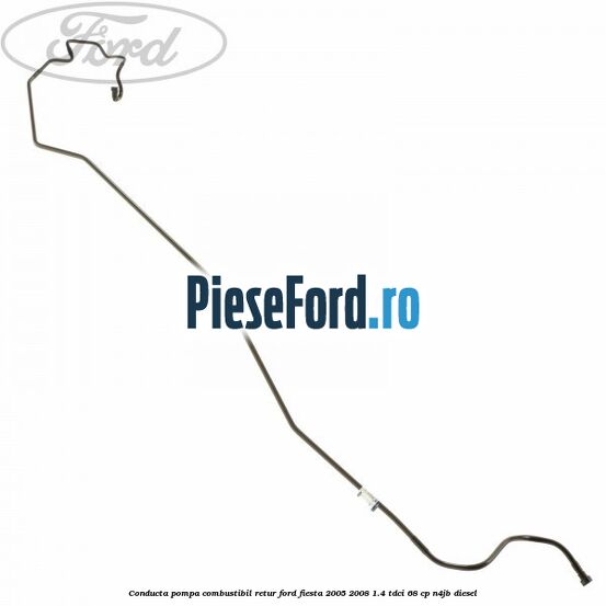 Conducta pompa combustibil retur Ford Fiesta 2005-2008 1.4 TDCi 68 cp N4JB diesel