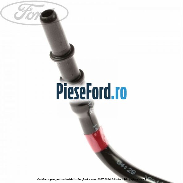 Conducta pompa combustibil retur Ford S-Max 2007-2014 2.2 TDCi 175 cp Q4WA diesel