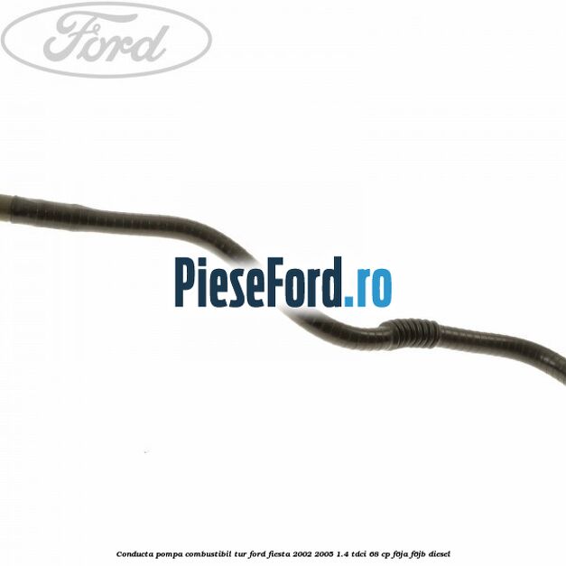 Conducta pompa combustibil tur Ford Fiesta 2002-2005 1.4 TDCi 68 cp F6JA, F6JB diesel