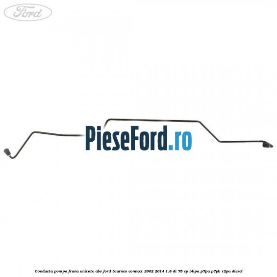 Conducta pompa frana unitate ABS Ford Tourneo Connect 2002-2014 1.8 Di 75 cp BHPA, P7PA, P7PB, R2PA diesel