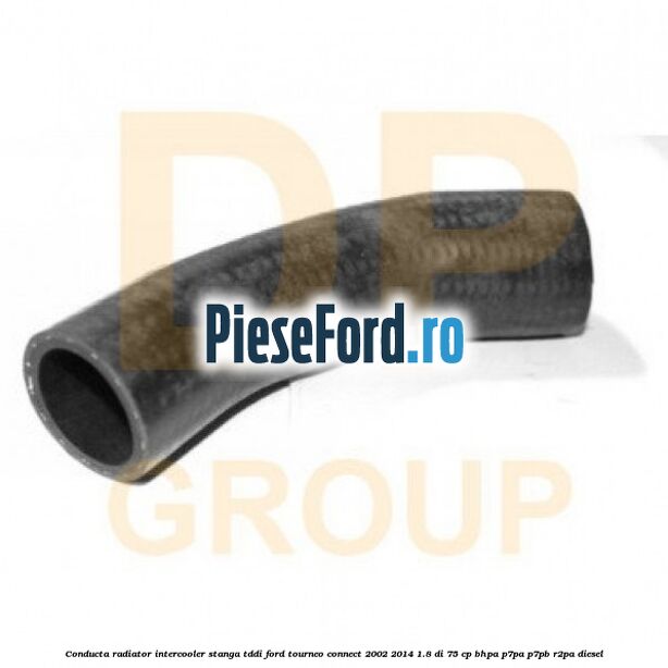Conducta radiator intercooler stanga TDDi Ford Tourneo Connect 2002-2014 1.8 Di 75 cp BHPA, P7PA, P7PB, R2PA diesel