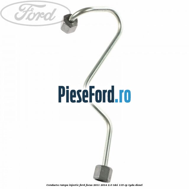 Conducta rampa injectie Ford Focus 2011-2014 2.0 TDCi 115 cp Conducta rampa injectie Ford Focus 2011-2014 2.0 TDCi 115 cp TYDA diesel