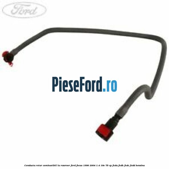 Conducta retur combustibil la rezervor Ford Focus 1998-2004 1.4 16V 75 cp FXDA, FXDB, FXDC, FXDD benzina