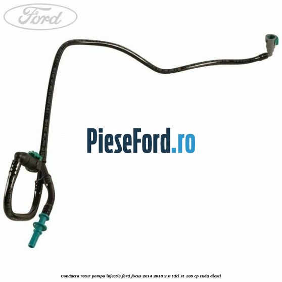 Conducta retur pompa injectie Ford Focus 2014-2018 2.0 TDCi ST 185 cp T8DA diesel