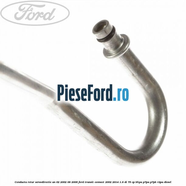 Conducta retur servodirectie an 02/2002-08/2006 Ford Transit Connect 2002-2014 1.8 Di 75 cp BHPA, P7PA, P7PB, R2PA diesel