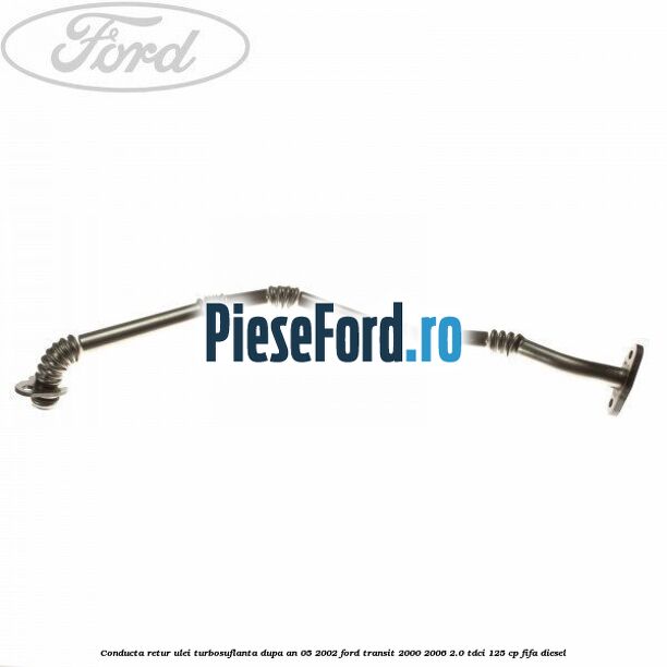 Conducta retur ulei turbosuflanta dupa an 05/2002 Ford Transit 2000-2006 2.0 TDCi 125 cp FIFA diesel