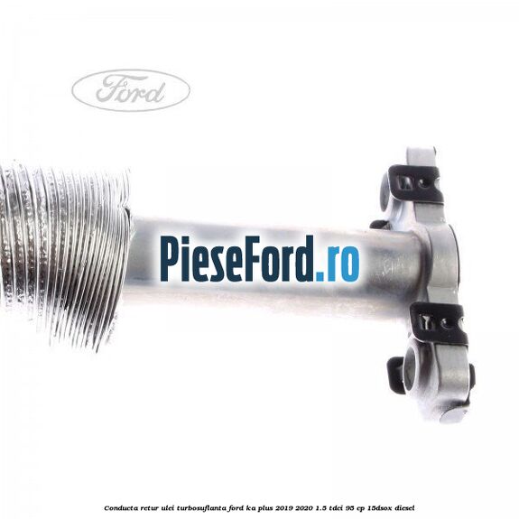 Conducta retur ulei turbosuflanta Ford Ka plus 2019-2020 1.5 TDCI 95 cp 15DSOX diesel