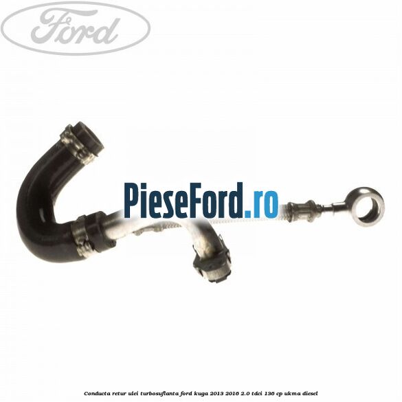 Conducta retur ulei turbosuflanta Ford Kuga 2013-2016 2.0 TDCi 136 cp UKMA diesel