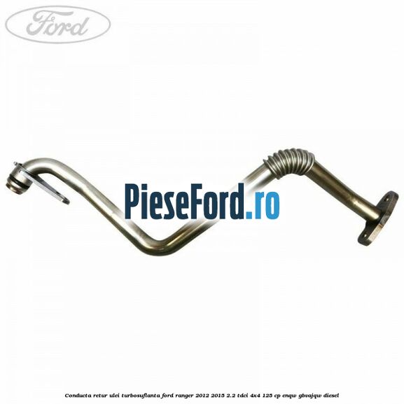 Conducta retur ulei turbosuflanta Ford Ranger 2012-2015 2.2 TDCi 4x4 125 cp ENQW, GBVAJQW diesel