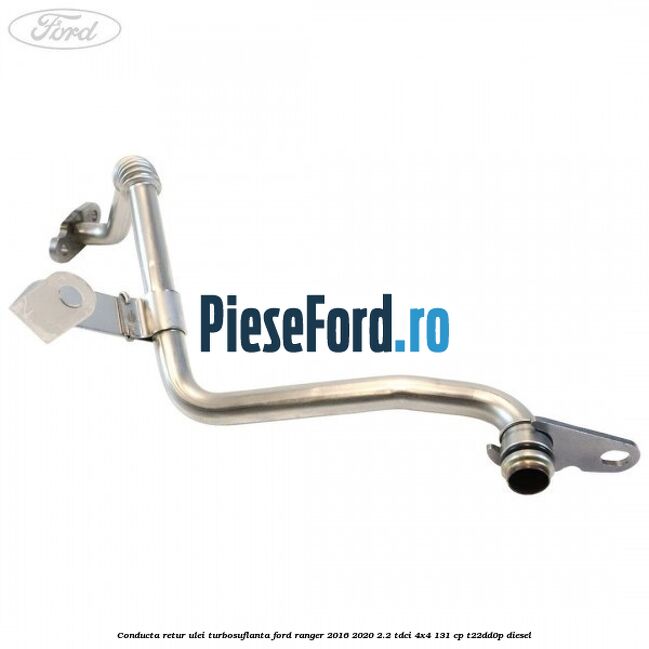 Conducta retur ulei turbosuflanta Ford Ranger 2016-2020 2.2 TDCi 4x4 131 cp T22DD0P diesel