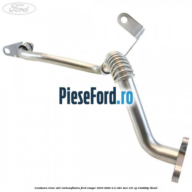 Conducta retur ulei turbosuflanta Ford Ranger 2016-2020 2.2 TDCi 4x4 131 cp T22DD0P diesel
