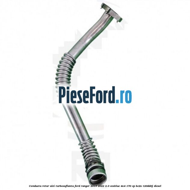 Conducta retur ulei turbosuflanta Ford Ranger 2019-2022 2.0 EcoBlue 4x4 170 cp BC2X, T20DD0J diesel