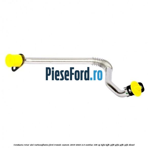 Conducta retur ulei turbosuflanta Ford Transit Custom 2019-2023 2.0 EcoBlue 105 cp BJFA, BJFB, YLF6, YLFA, YLFB, YLFS diesel