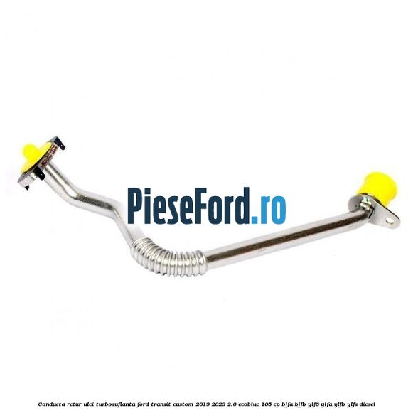 Conducta retur ulei turbosuflanta Ford Transit Custom 2019-2023 2.0 EcoBlue 105 cp BJFA, BJFB, YLF6, YLFA, YLFB, YLFS diesel