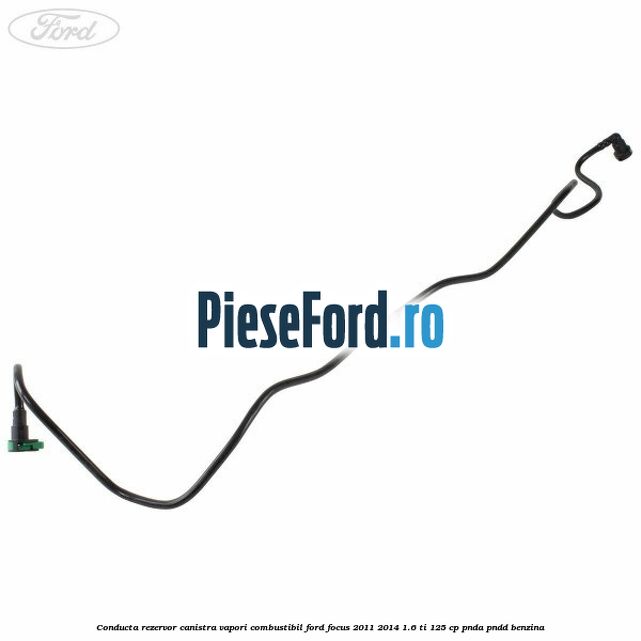 Conducta rezervor canistra vapori combustibil Ford Focus 2011-2014 1.6 Ti 125 cp PNDA, PNDD benzina