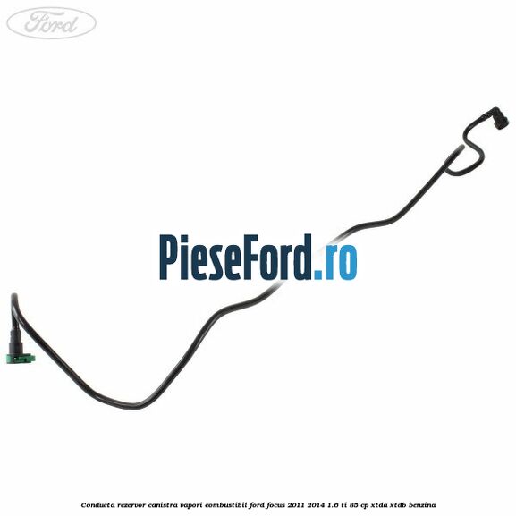 Conducta rezervor canistra vapori combustibil Ford Focus 2011-2014 1.6 Ti 85 cp XTDA, XTDB benzina