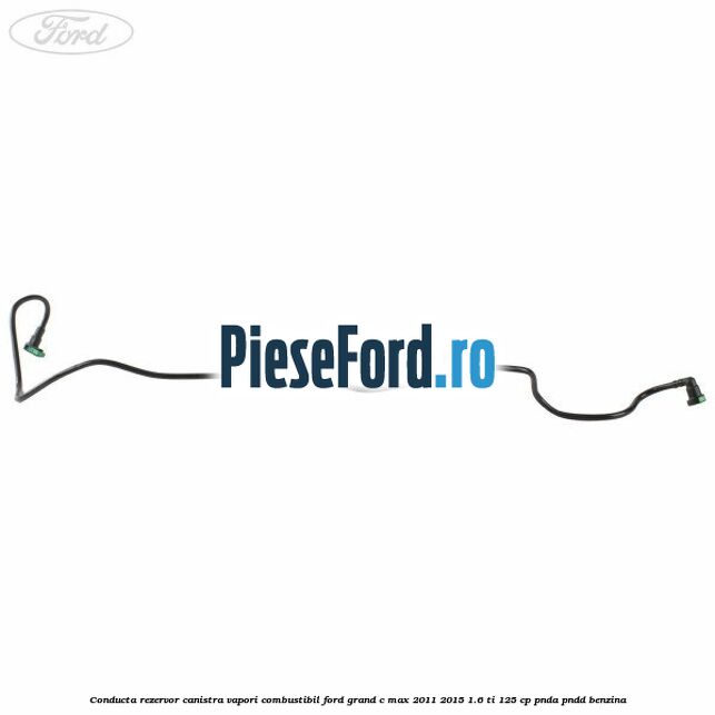 Conducta rezervor canistra vapori combustibil Ford Grand C-Max 2011-2015 1.6 Ti 125 cp PNDA, PNDD benzina