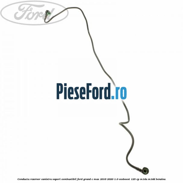Conducta rezervor canistra vapori combustibil Ford Grand C-Max 2016-2020 1.0 EcoBoost 125 cp M1DA, M1DD benzina