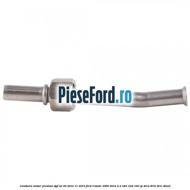 Conducta senzor presiune DPF an 09/2012-11/2013 Ford Transit 2006-2014 2.2 TDCi RWD 100 cp DRRA, DRRB, DRRC diesel