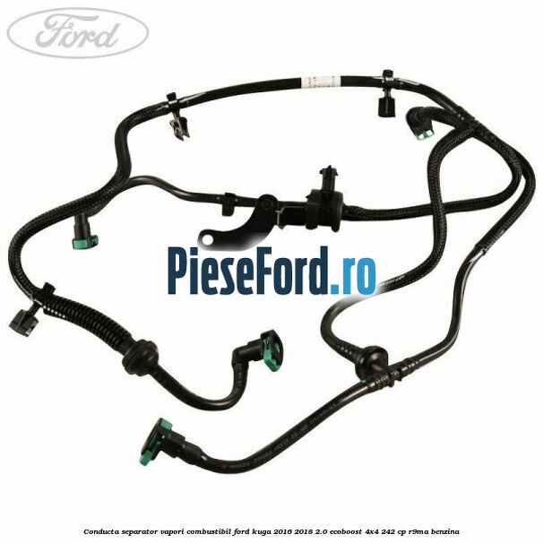 Conducta separator vapori combustibil Ford Kuga 2016-2018 2.0 EcoBoost 4x4 242 cp R9MA benzina