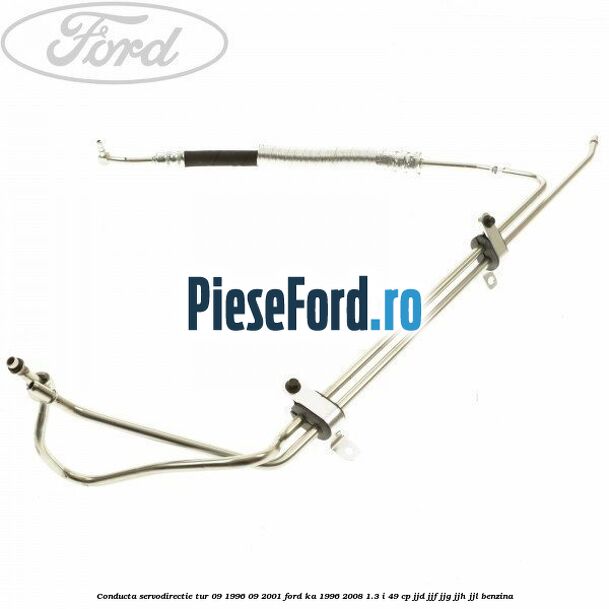 Conducta servodirectie tur 09/1996-09/2001 Ford Ka 1996-2008 1.3 i 49 cp JJD, JJF, JJG, JJH, JJL benzina