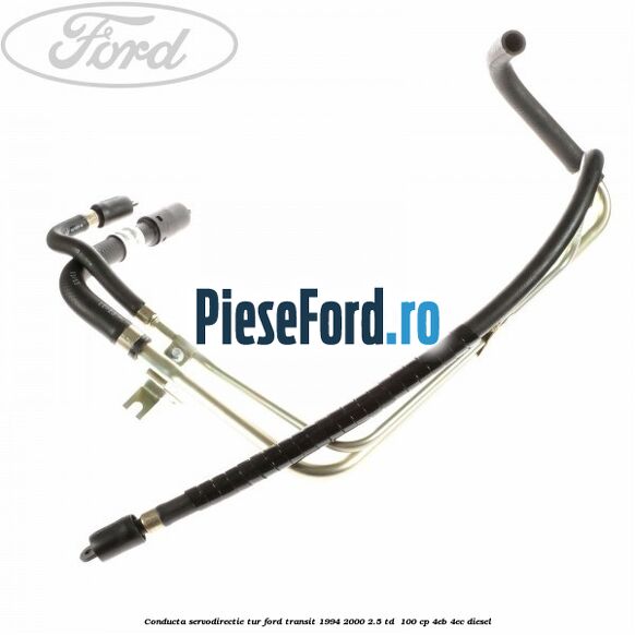 Conducta servodirectie tur Ford Transit 1994-2000 2.5 TD  100 cp 4EB, 4EC diesel