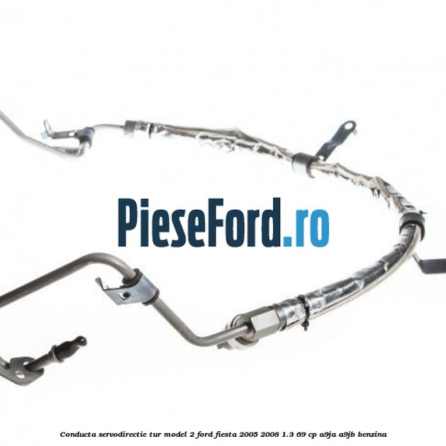 Conducta servodirectie tur model 2 Ford Fiesta 2005-2008 1.3 69 cp A9JA, A9JB benzina