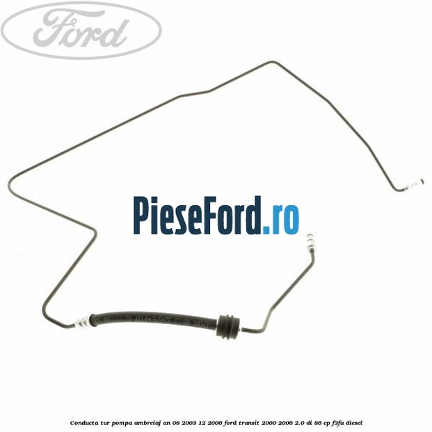 Conducta tur pompa ambreiaj an 08/2003-12/2006 Ford Transit 2000-2006 2.0 DI 86 cp F3FA diesel