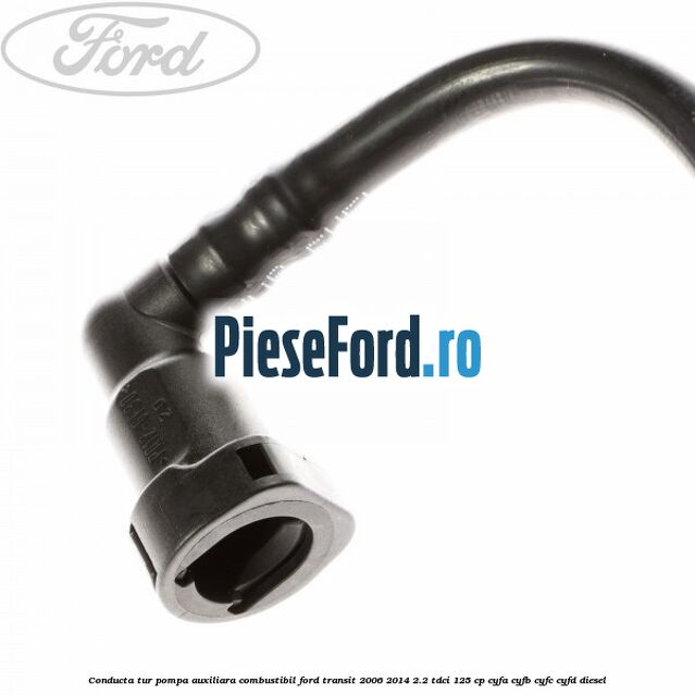 Conducta tur pompa auxiliara combustibil Ford Transit 2006-2014 2.2 TDCi 125 cp CYFA, CYFB, CYFC, CYFD diesel