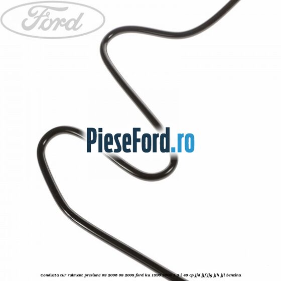 Conducta tur rulment presiune 03/2006-08/2008 Ford Ka 1996-2008 1.3 i 49 cp JJD, JJF, JJG, JJH, JJL benzina