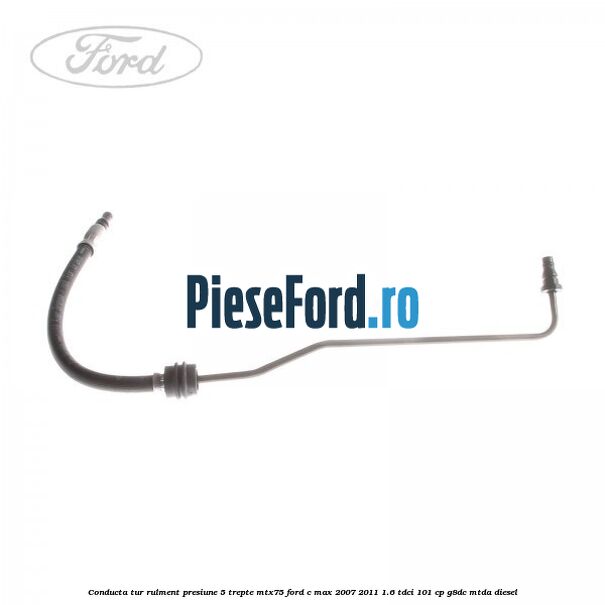 Conducta tur rulment presiune 5 trepte MTX75 Ford C-Max 2007-2011 1.6 TDCi 101 cp G8DC, MTDA diesel