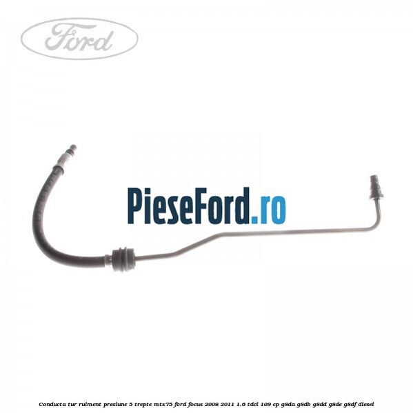 Conducta tur rulment presiune 5 trepte MTX75 Ford Focus 2008-2011 1.6 TDCi 109 cp G8DA, G8DB, G8DD, G8DE, G8DF diesel