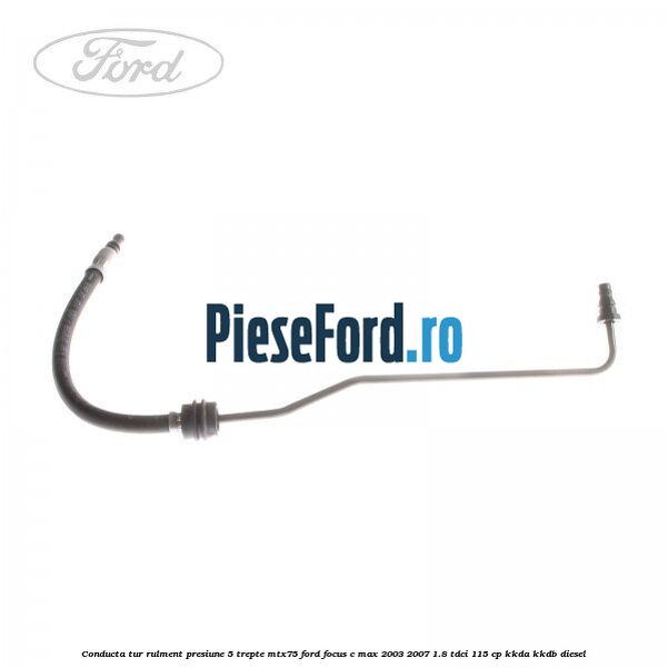 Conducta tur rulment presiune 5 trepte MTX75 Ford Focus C-Max 2003-2007 1.8 TDCi 115 cp KKDA, KKDB diesel