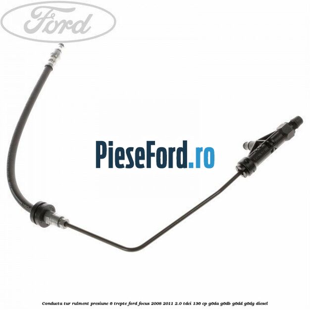 Conducta tur rulment presiune 6 trepte Ford Focus 2008-2011 2.0 TDCi 136 cp G6DA, G6DB, G6DD, G6DG diesel